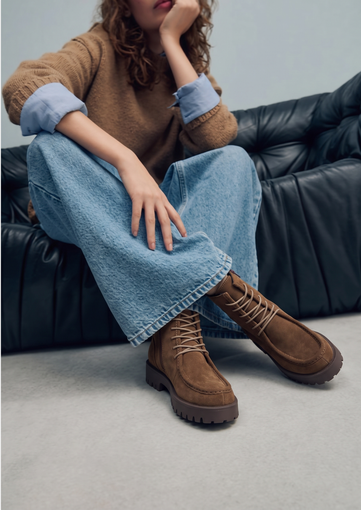 Bota NÉRIA Camel