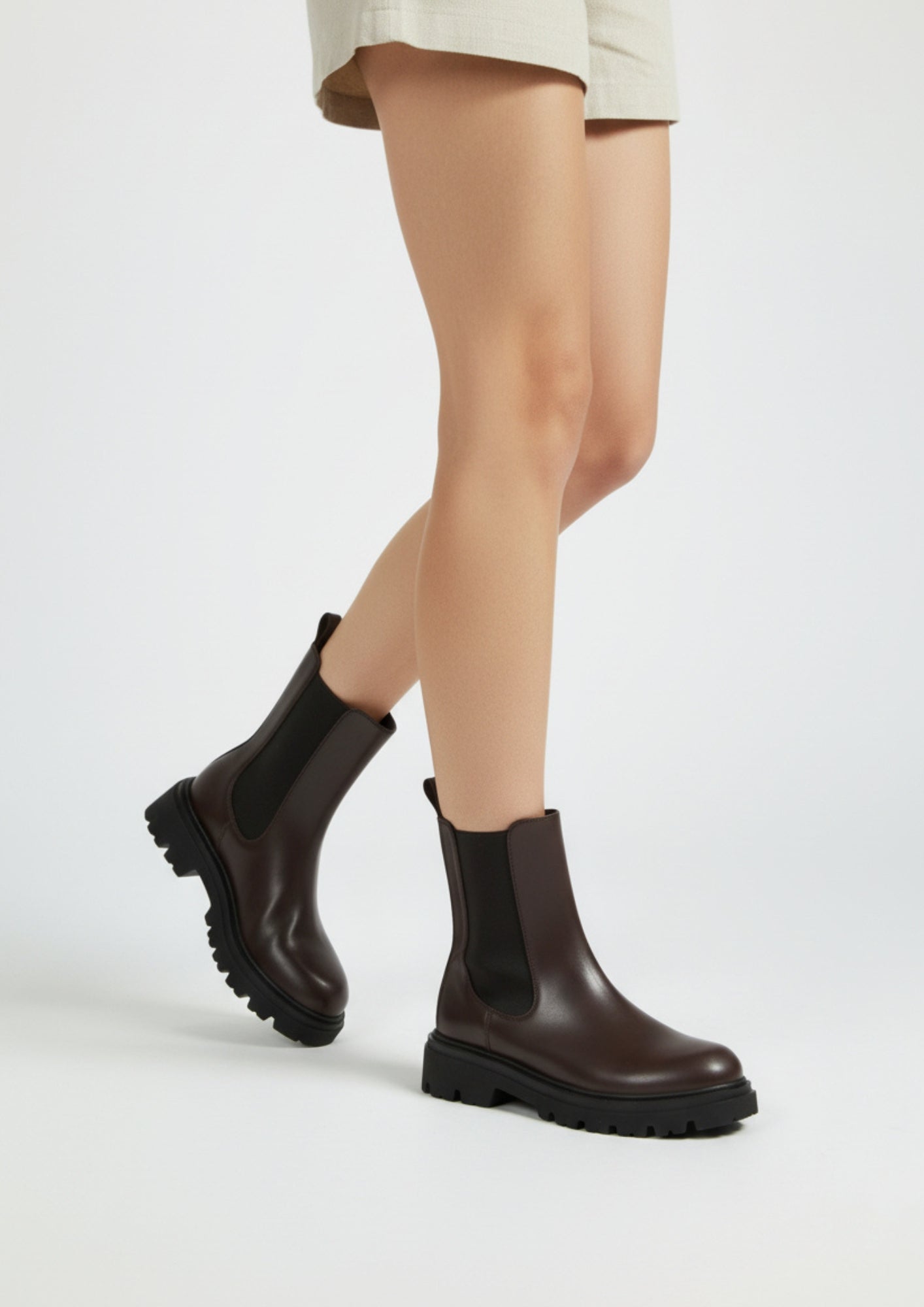 Bota VELIA Castanho