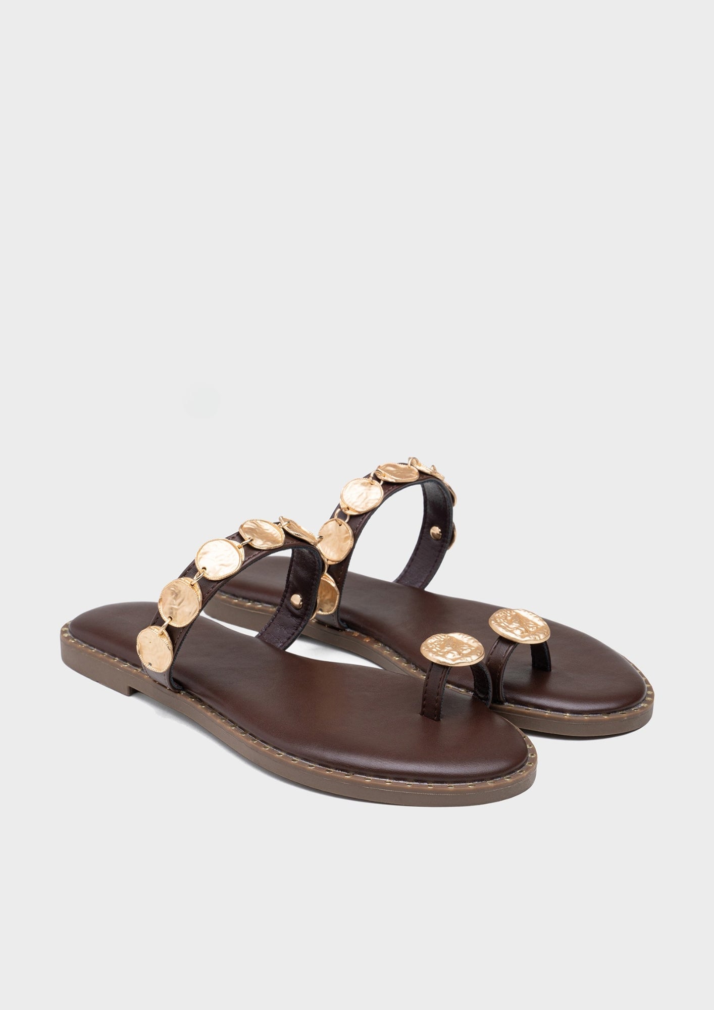 Chinelo AURA Castanho