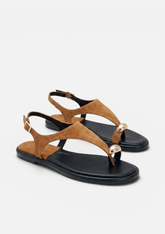 Sandália MIA Camel