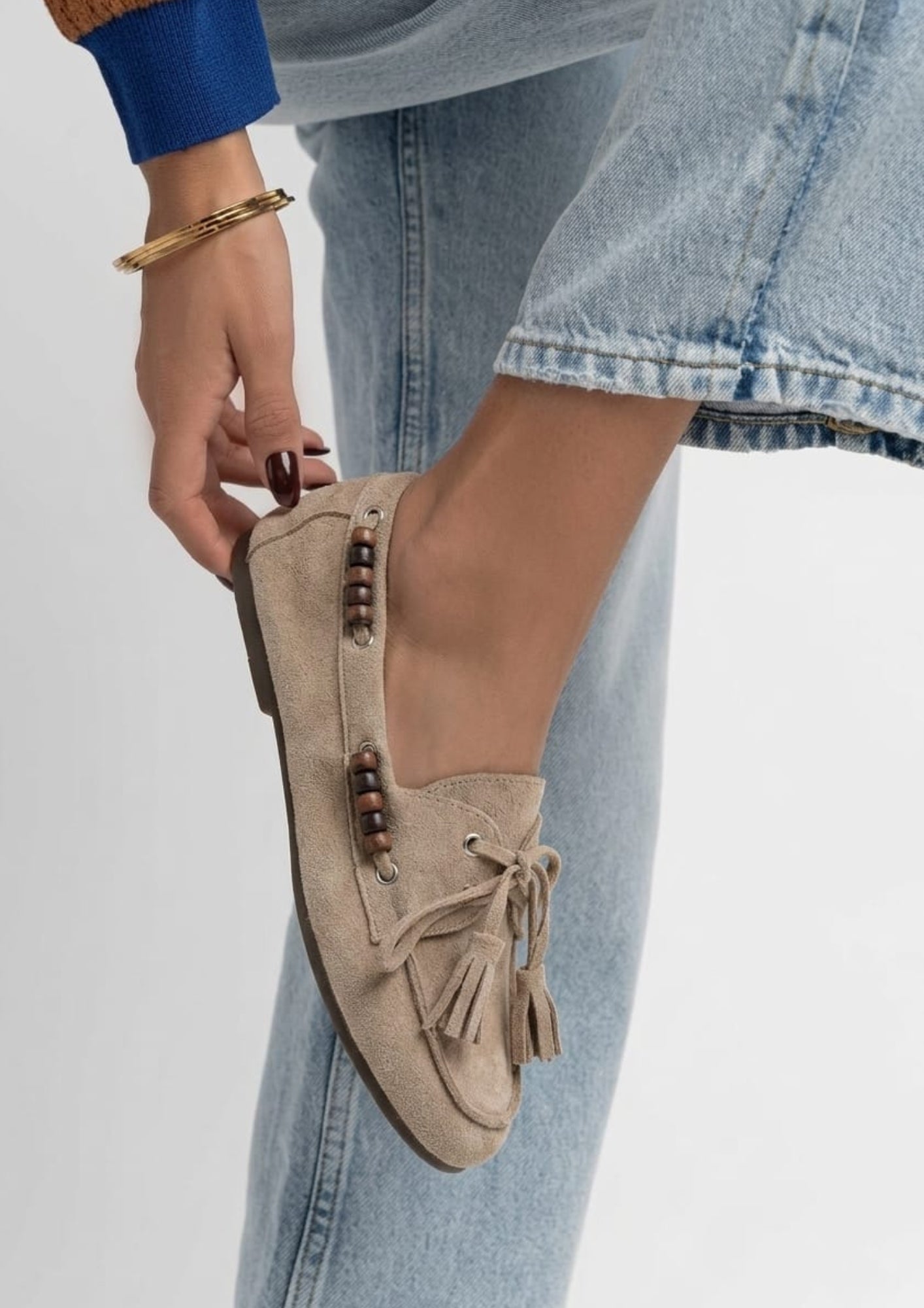 Mocassim KIRA Bege