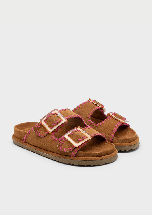 Chinelo NORA Camel