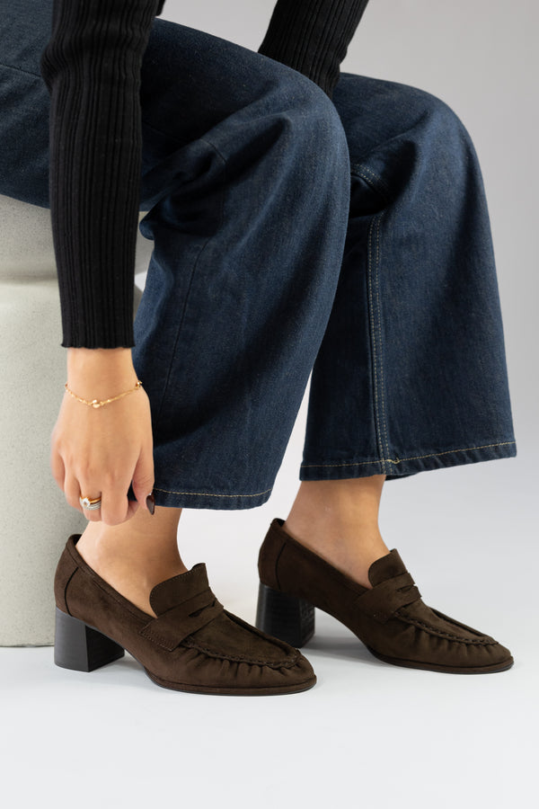 Mocassim LÉONIE Castanho