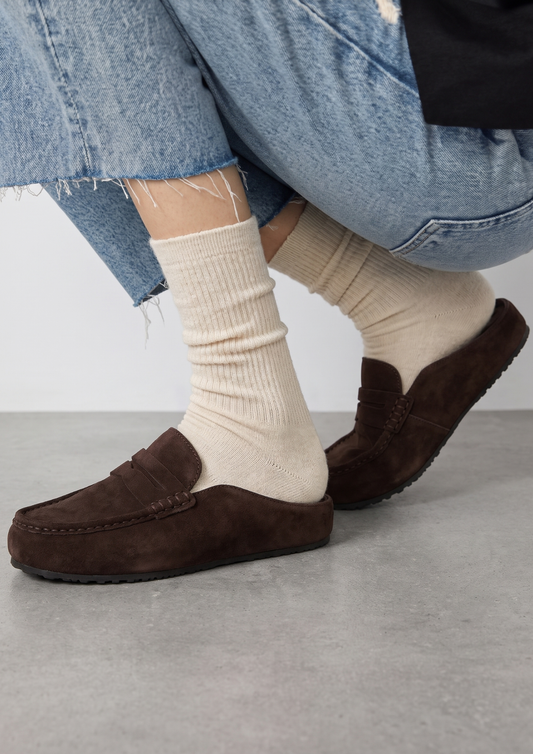 Mule SIENA Castanho