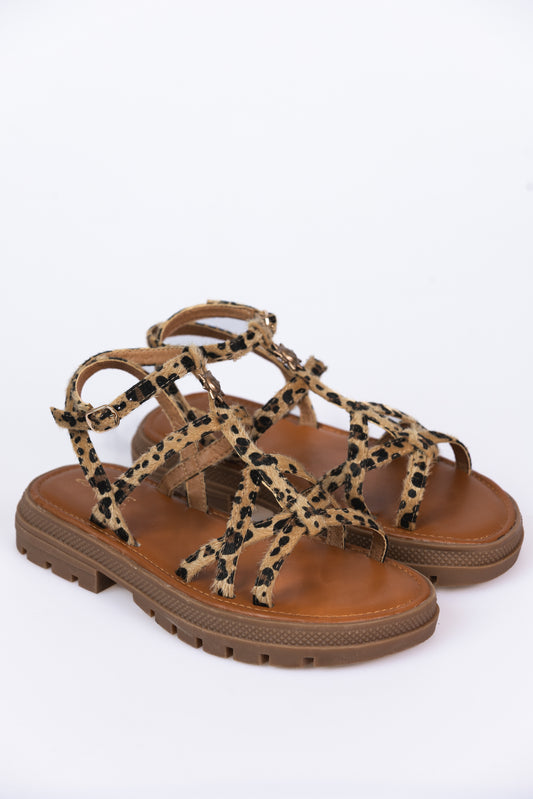 Sandália LYAH Leopardo